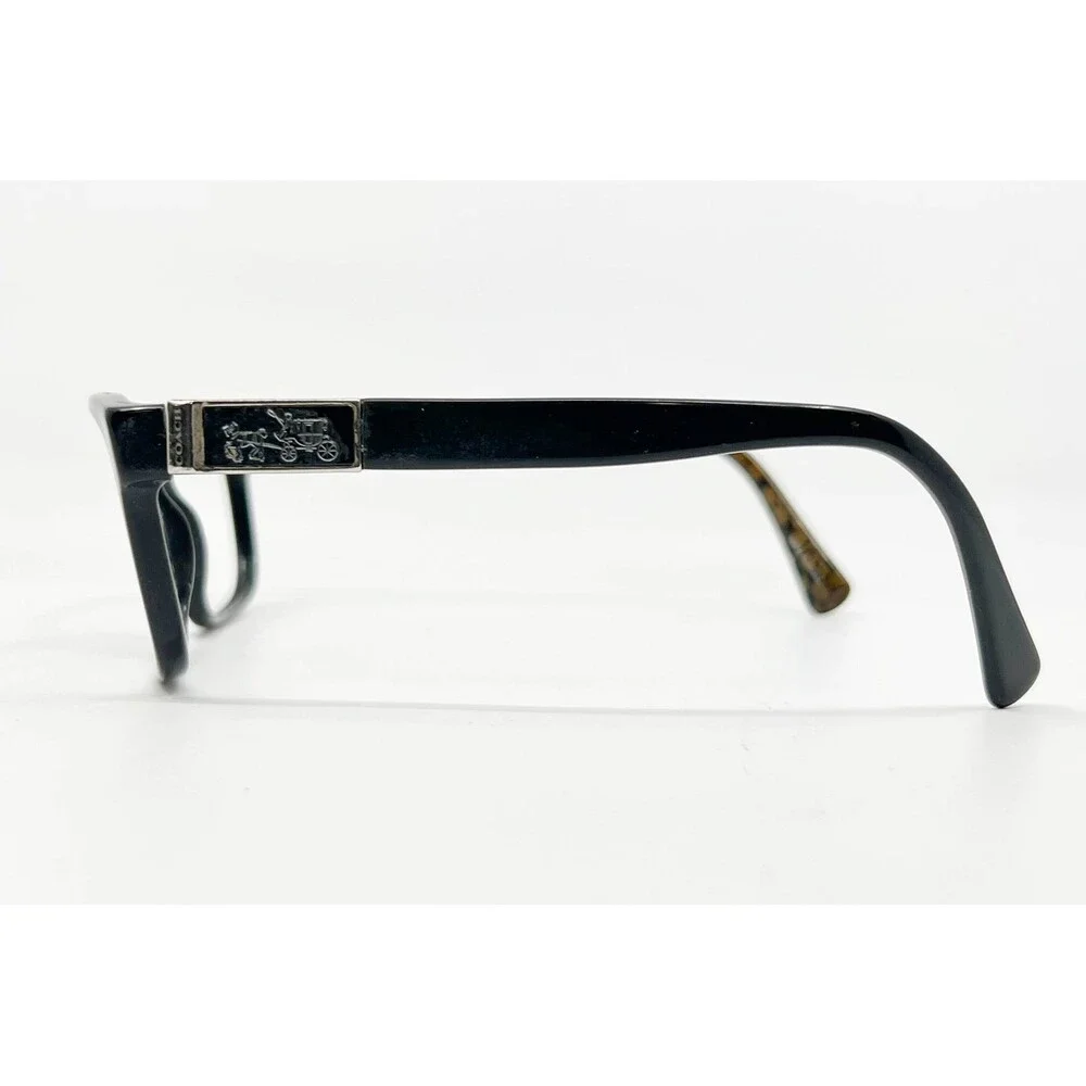 Coach Eyeglasses Womens Black HC 6062 Darcy Military Sig C 53-16-135